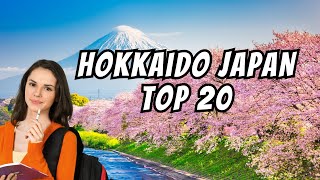 Japan Hokkaido Top 20 Things to Do in Hokkaido [upl. by Hemetaf]