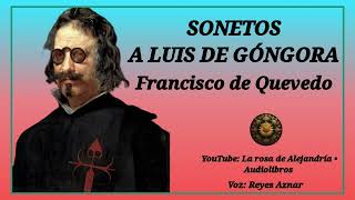 ⚔️🤜🏼 SONETOS A LUIS DE GÓNGORA de Francisco de Quevedo  Voz Reyes Aznar [upl. by Jollenta363]