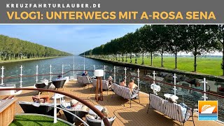 Auf nach Amsterdam an Bord der neuen AROSA SENA mit Neuigkeiten VLOG1 AROSA SENA [upl. by Seyler565]