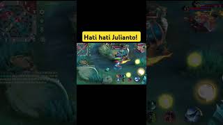 Hati hati Julianto shorts mobilelegends alucardtop1globalbuild angkigaming [upl. by Acissej]