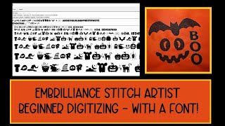 Embrilliance Stitch Artist Level 1 Digitizing for Beginners [upl. by Floridia]