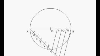 Circunferencia 9 partes [upl. by Ronyam]