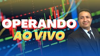 OPERANDO AO VIVO RETRAÇÃO EM 5M  agnaldosouzatrader [upl. by Krystin]