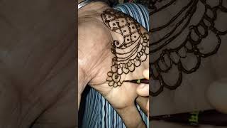 Part 2 mehndi design 🤩🤩 [upl. by Aranat]