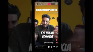 Roast Video On My Channel  Elvish Yadav On Carry Minati CarryMinati TheSocialFactory [upl. by Solegna]