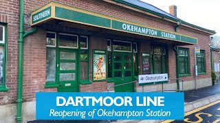 Okehampton Station Reopens [upl. by Skillern]