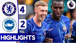 Chelsea Vs Brighton 42 All Goals and Extended Highlights  Premier League 20242025 [upl. by Vahe]