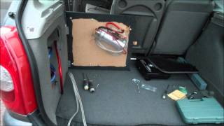 The Complete Audio Installation in my Citroen Xsara Picasso 04 [upl. by Orfield]