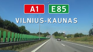 LT A1 Vilnius  Kaunas [upl. by Aizti]