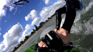 Kiteboarding with the Sony Action Cam [upl. by Riem]