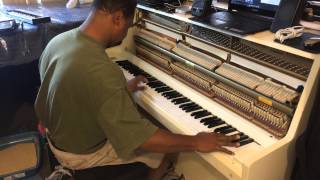 Kris Nicholson Playing Canadian Sunset Samick SU105 Upright Piano [upl. by Teddi630]