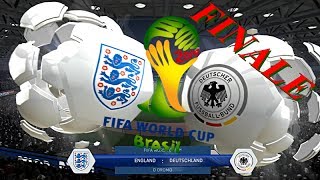 Deutschland gegen England  WM 2014 Brasilien FINALE  Let´s Play Fifa 14 ◄DFB 10► [upl. by Peri]