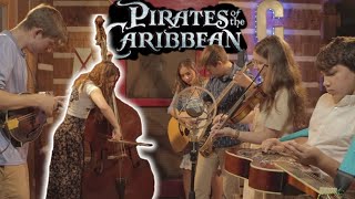 Cotton Pickin Kids  Pirates of the Caribbean  medley Bluegrass band arrangement  acoustic folk [upl. by Penn167]