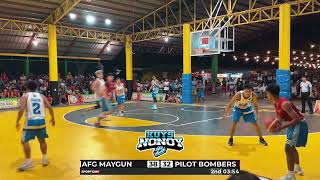 Mayor GBD Invitational Basketball Tournament Battle For 250k AFG MAYGUN VS PILOT BOMBERS [upl. by Hanako604]