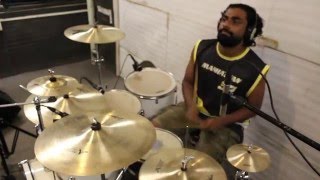 Machane machu Drum cover by Prince John  Honey Bee [upl. by Peonir]