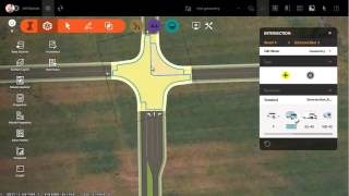 Modeling InfraWorks intersections having multiple turn lanes [upl. by Nofets653]