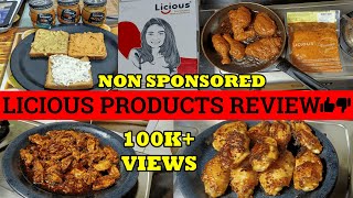 LICIOUS  LICIOUS REVIEW  LICIOUS SPREAD REVIEW  LICIOUS READY TO COOK  HOW TO USE LICIOUS APP [upl. by Ahsilak]