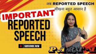 Reported Speech in hindi Day 1  Direct amp Indirect Speech  Narrations  English grammar class10 [upl. by Leirum534]