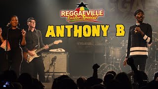 Anthony B amp House of Riddim in Munich Germany  Reggaeville Easter Special 2018 [upl. by Airdnalahs660]