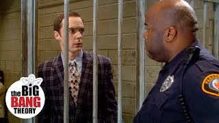 Sheldon Goes to Jail  The Big Bang Theory [upl. by Sikras141]