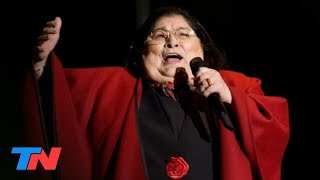 10 años sin Mercedes Sosa Su último show en el Rosedal 2006 [upl. by Dressler]