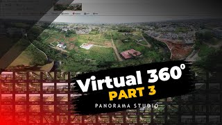 Membuat Gambar 360 Menggunakan Panorama Studio  Virtual Tour Part 3  DJI Phantorm 4 Pro [upl. by Reivilo]