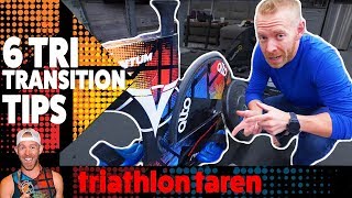 My 6 BEST TIPS for fast TRIATHLON TRANSITIONS [upl. by Eilasor]