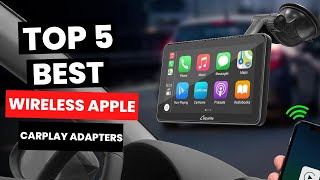 Top 5 Best Wireless Apple CarPlay Adapters 2024 [upl. by Creath]