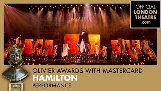 Hamilton performance at the Olivier Awards 2018 with Mastercard [upl. by Octavie571]