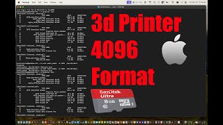 format sd card fat32 4096 mac format sd card for 3d printer 4096 bytes per cluster  Part 2 [upl. by Vachel181]