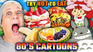 Try Not To Eat  Iconic 80s Cartoons [upl. by Yve]