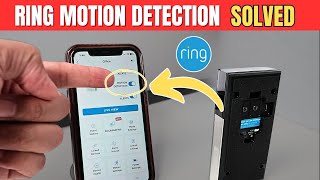 Ring Camera Not Detecting Motion WATCH ME FIXING IT 100 Working [upl. by Arbmat930]