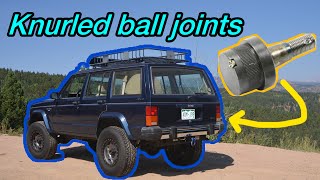 Replacing ball joints on my Jeep Cherokee XJ Dana 30 [upl. by Rosy]