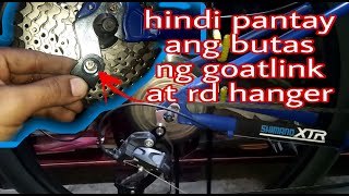 Paano magkabit ng GOATLINK or RD EXTENDER  How to install GOATLINK or RD EXTENDER mtb [upl. by Lleunamme]