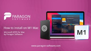 Paragon NTFS for Mac M1 Installation Guide [upl. by Nigem]