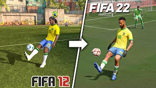 FIFA 11  FIFA 22 Practice Arena Evolution [upl. by Uwkuhceki637]