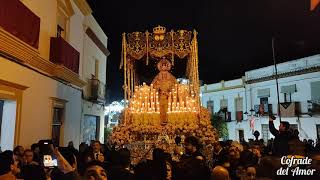 Coronación Virgen de la Soledad Cuesta Cristo del Amor Huévar 2023 [upl. by Etsyrk]