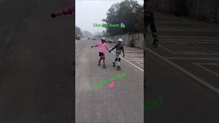 Skating stant 💪🛼👏 please subscribe my channel skartingworld0704 [upl. by Athalia689]