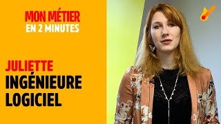 Ingénieure logiciel  Mon métier en 2 minutes [upl. by Theone841]