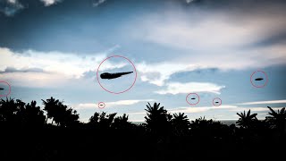 Spotted A fleet of unidentified flying craft caught on video in Costa Rica today [upl. by Truitt]