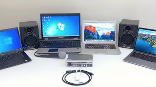 How to connect a FireWire Audio Interface to a Mac or PC with Thunderbolt 3USBC [upl. by Johnsson986]