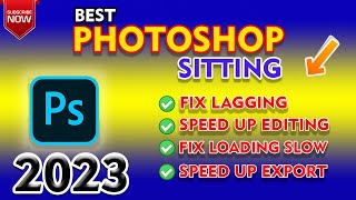 How to speed up photoshop  Photoshop lagging fix  Photoshop slow problem fix [upl. by Esten]