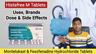 Montelukast sodium and fexofenadine hydrochloride tablets  Monte FX tablet uses  Histafree Tablets [upl. by Asilim]