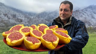 Sorprendente Receta de Membrillo Relleno de Carne de Cordero en una Olla [upl. by Eleira]