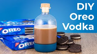 Oreo Vodka How to Make Oreo Infused Vodka at Home Shorts [upl. by Suivatnad50]