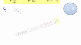 Sum and Product of rational and irrational numbers is Irrational  Proving Irrational numbers [upl. by Lapotin]