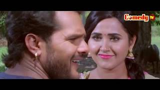 Paglu I Love You  Khesari Lal Yadav Kajal Raghwani  Movie Comedy Scene [upl. by Yeruoc625]