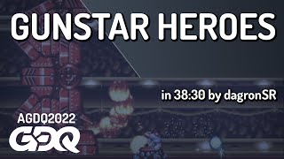 Gunstar Heroes by dagronSR in 3830  AGDQ 2022 Online [upl. by Fuhrman]