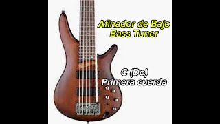 Afinador de bajo 6 cuerdas  Bass Tuner 6 string [upl. by Aisetal]