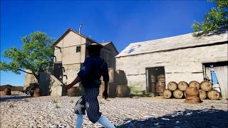 UE4 Level Design Timelapse  French Village [upl. by Hauge]